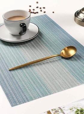 Casserole mat placemhat PVC dining table cushion heat prRo