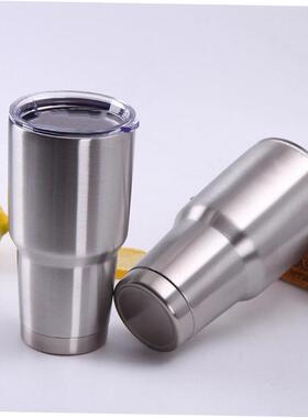 Stainless Steel Tumbler Cup with Lid Straw 30 Oz Double Wall
