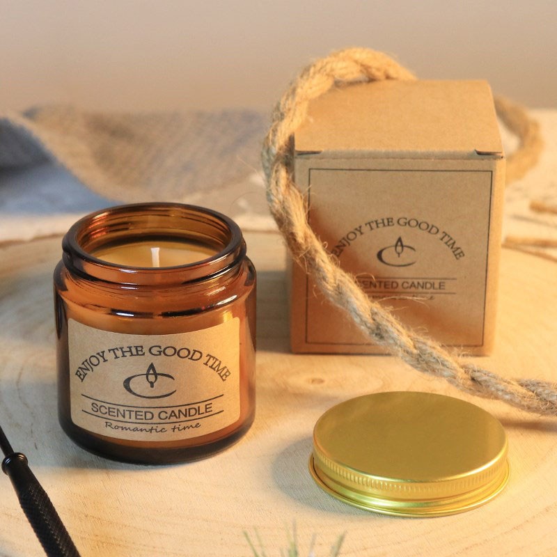 Essential Oil Scented Jar Candles Incense Fragrance Sleep