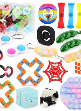 Anti Stress Fidget Toys Finger Figet Spiner Popit Pop It1