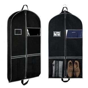 Bags for Gusseted Bag Zipper Storage Suit and Garment Travel