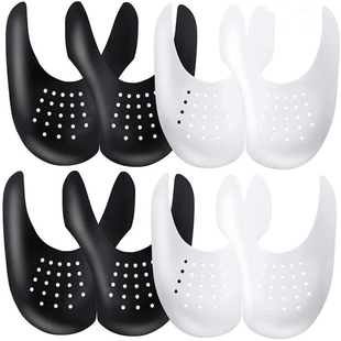 4Pcs Crease Protector Shoe Anti Crease Bending Crack Toe Cap