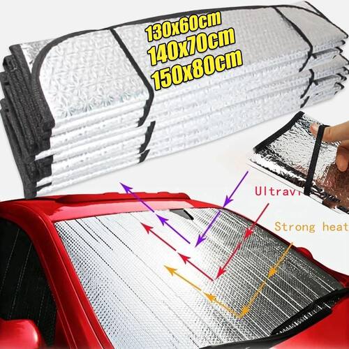 Foldable Universal Car Windscreen Sunshade Cover Sun UV Prot