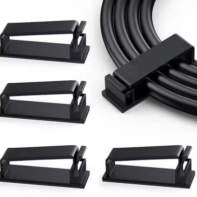 10pcs Self-adhesive Cable Organizer Cable Clamp Clips Holder