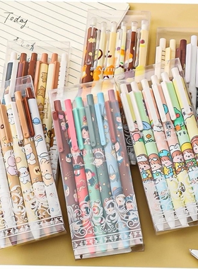 Zoecor 6Pc/Lot Kawaii Gel Pen Set Cute Ballpoint Pens 1