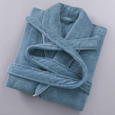 Women Bathrobe Terry Bath White for hotel robe, sauna and sw