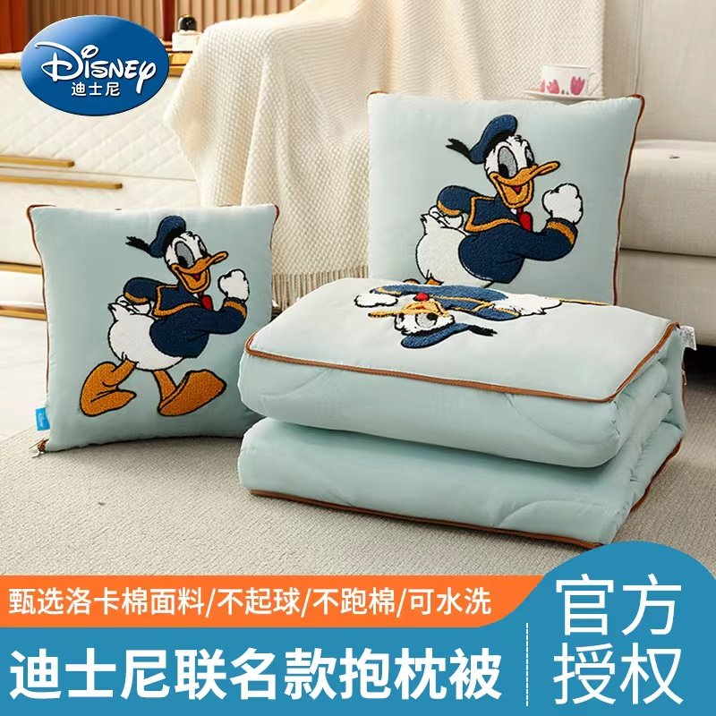 速发抱枕被子两用款一加厚二合天2025新冬车用午睡毯子折叠靠背枕,居家布艺,抱枕被,淘宝优惠券,粉丝福利购,淘宝优惠卷