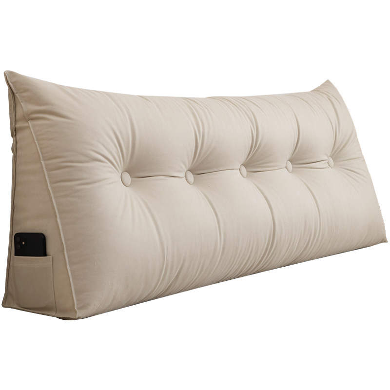 高端轻奢三角床头靠垫2022新款大靠背枕床上榻榻米软包科技布靠枕,居家布艺,床头靠垫,淘宝优惠券,粉丝福利购,淘宝优惠卷