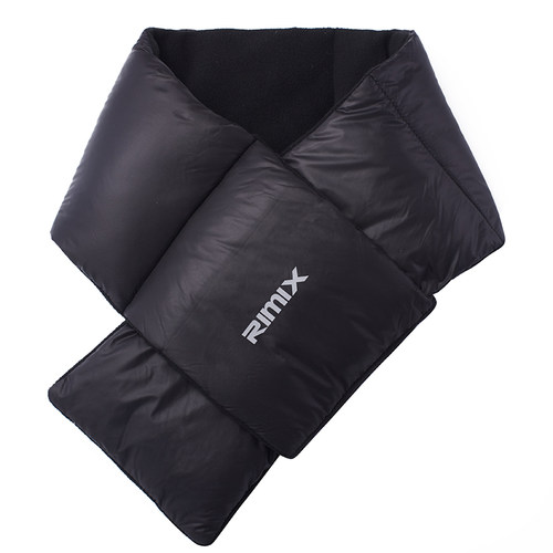 RIMIX秋冬男女加厚加绒围脖户外运动徒步登山滑雪骑行羽绒围巾