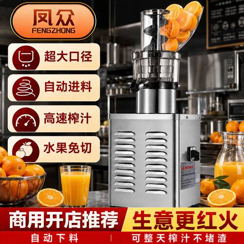 商用摆摊大功率渣汁分离榨汁机