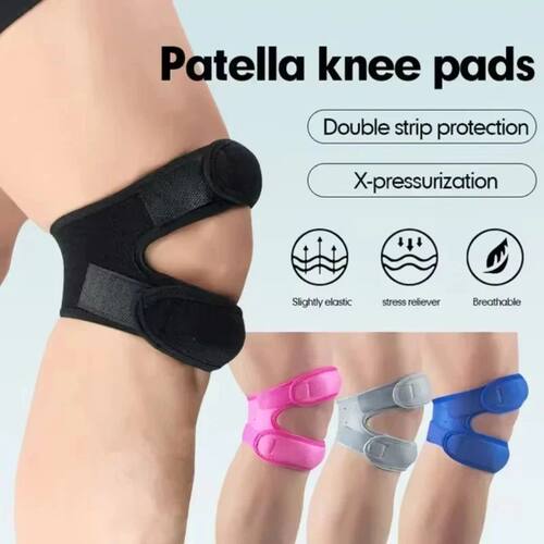 1PCS Pressurized Knee Wrap Sleeve Support Bandage Pad Elasti