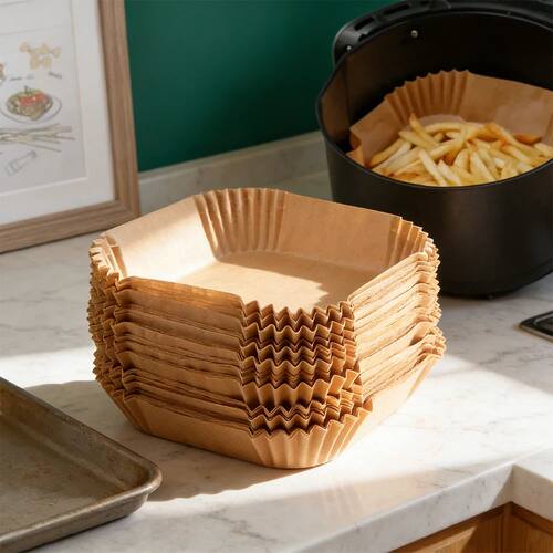 Air Fryer 50/100PCS Bakeware Disposable Paper Tray Non-Stick