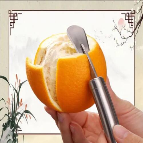 Stainless Steel Orange Peeler Citrus Peeler Tool with Comfor