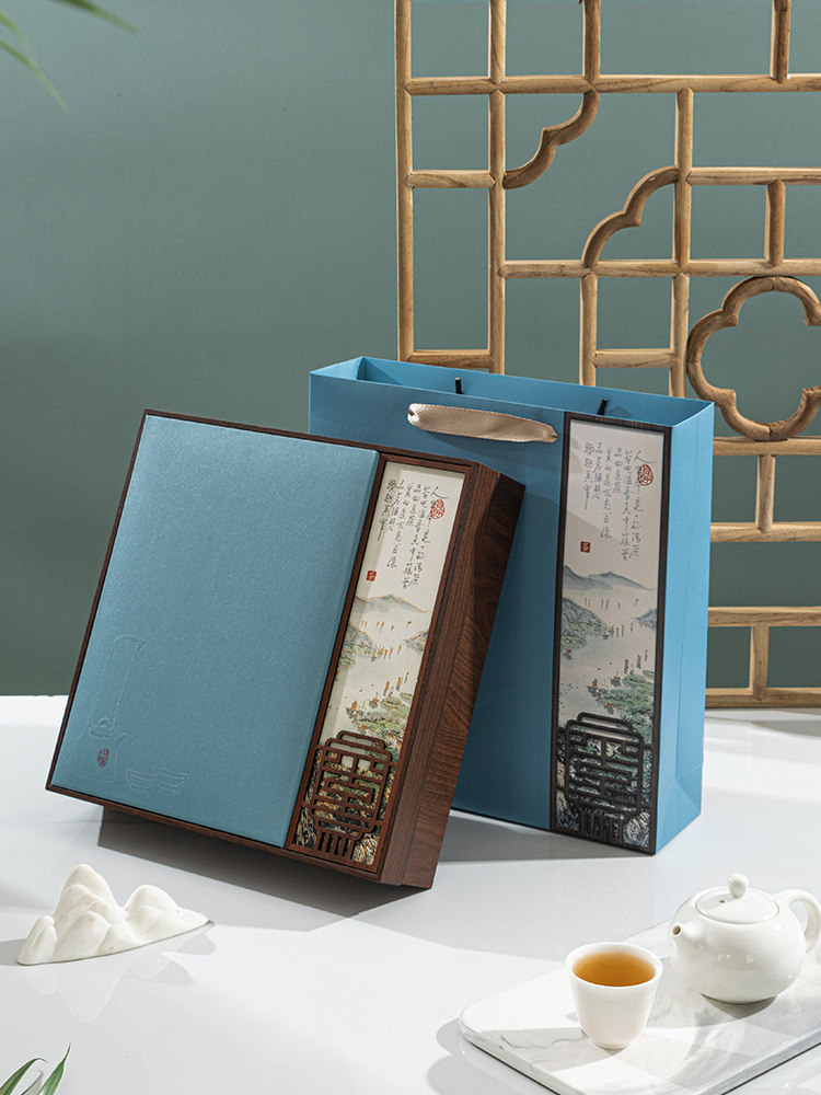 普洱茶饼收纳盒礼盒空盒福鼎白茶七子饼茶饼包装盒空礼盒包装盒