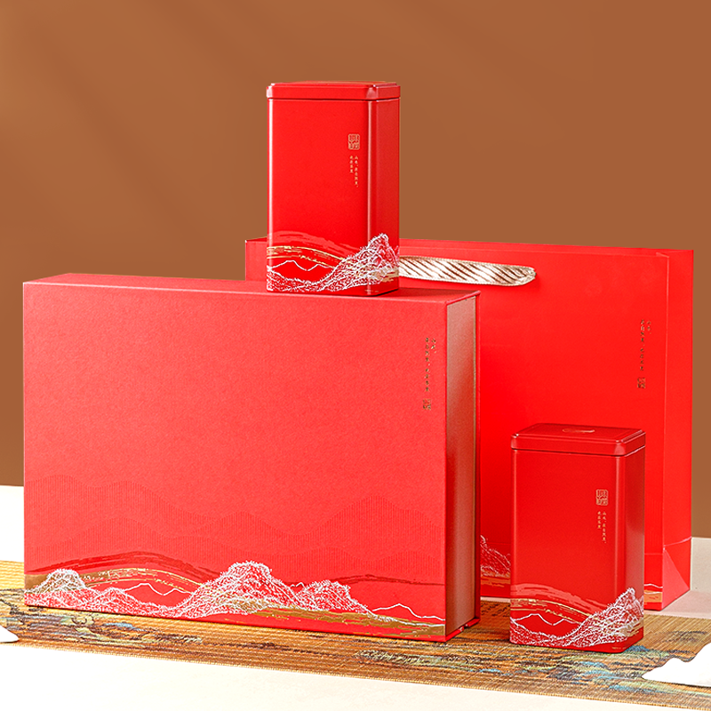 茶叶礼盒空盒包装盒免费定制