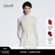 LWD365M045DX 羊毛绒半高领针织衫 绵羊毛 Laurel劳芮新款