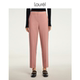 弹力小脚西裤 Laurel劳芮新款 女LWD343K01100 轻薄绵羊毛