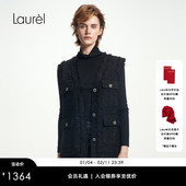 背心女LWD343B01300 小香风外套式 小香风 Laurel冬新款