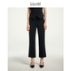 九分微喇裤 经典 Laurel劳芮新款 女LWL352K06500 进口醋酸