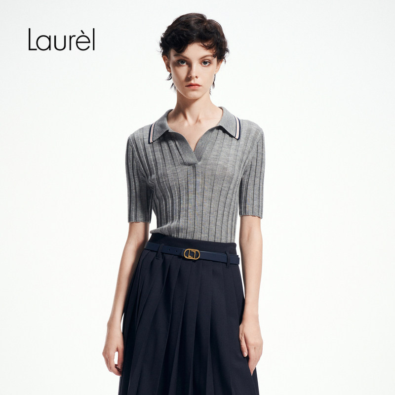 【芮动系列】Laurel劳芮新款航海学院风针织衫LWL361M03500
