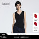 Laurel劳芮新款 超细支纯棉针织 坑条肌理针织背心LWL361M08600