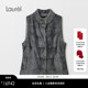 Laurel劳芮新款 丹麦紫金标水貂 水貂羽绒马甲LWL354S02200