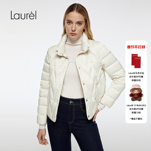 【白鹅绒】Laurel劳芮新款超轻短款羽绒服LWD364L03600
