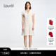 Laurel劳芮26春新款 小香风花纱 海军领A字连衣裙LWD371Y02300