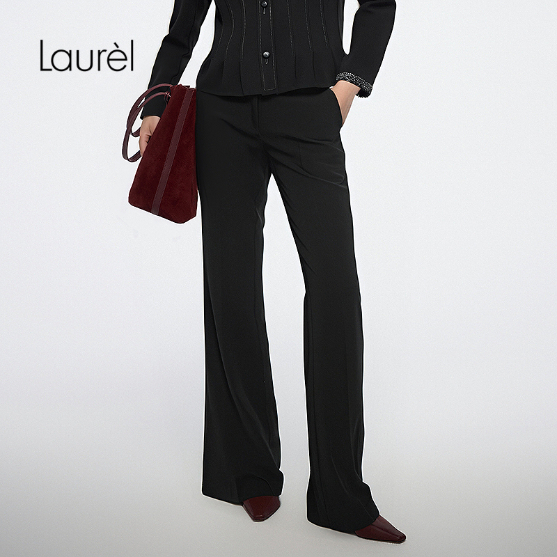 【日本进口三醋酸】Laurel劳芮25秋新款德韵直身西裤LWL363K01600