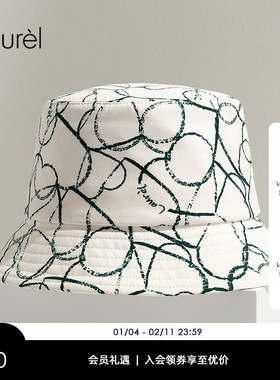 【涤纶】Laurel劳芮新款绿色爱心渔夫帽LWL363A00200