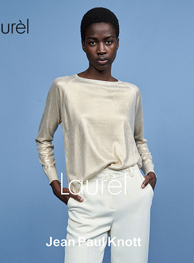 【诺特极简联名】Laurel劳芮新款根特鎏金针织衫LWL361M04900