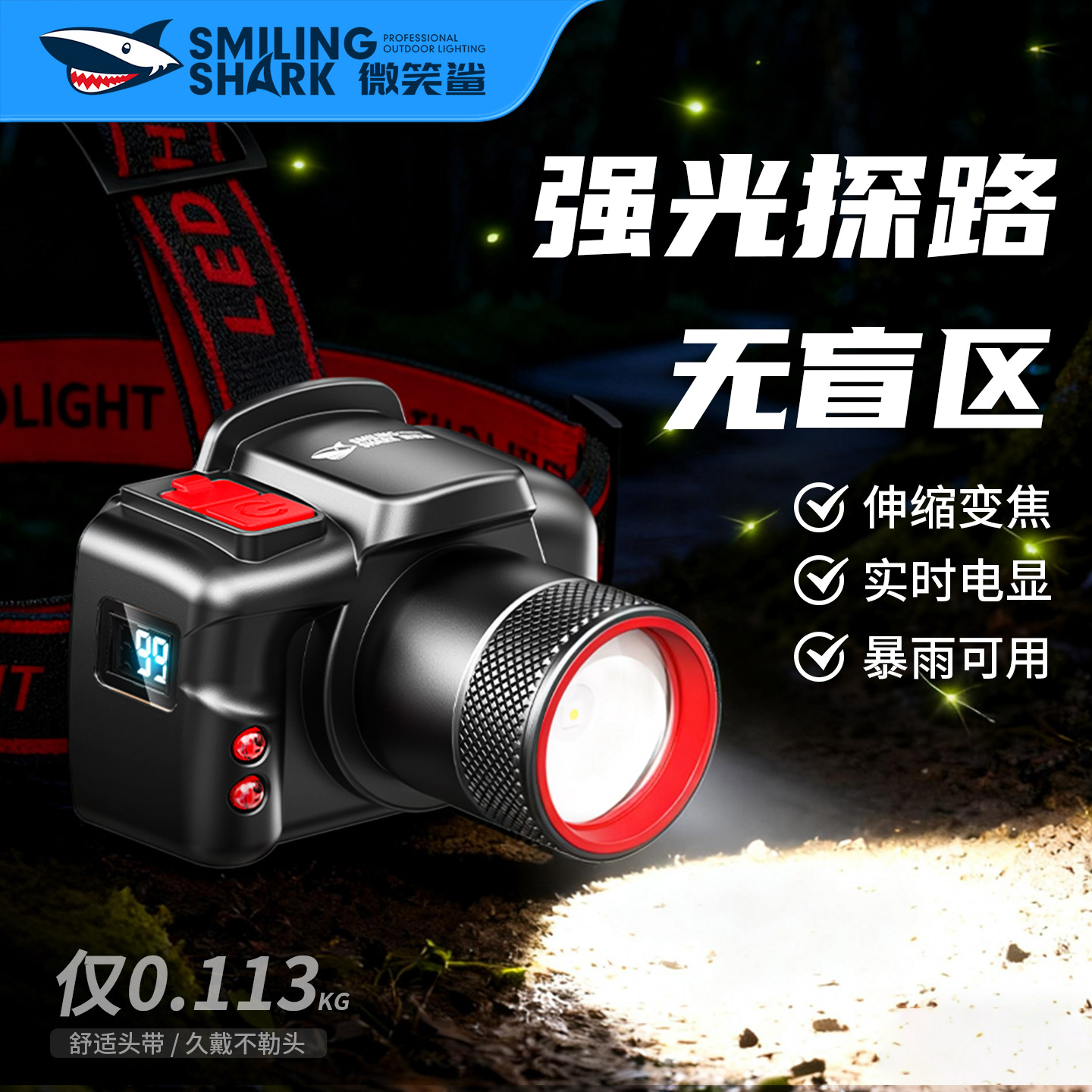 头灯强光头戴式照明灯2025新款