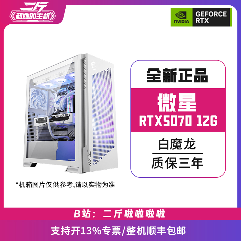 微星RTX5070白魔龙/电脑整机