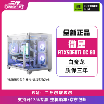 微星RTX5060Ti8GOC白魔龙整机
