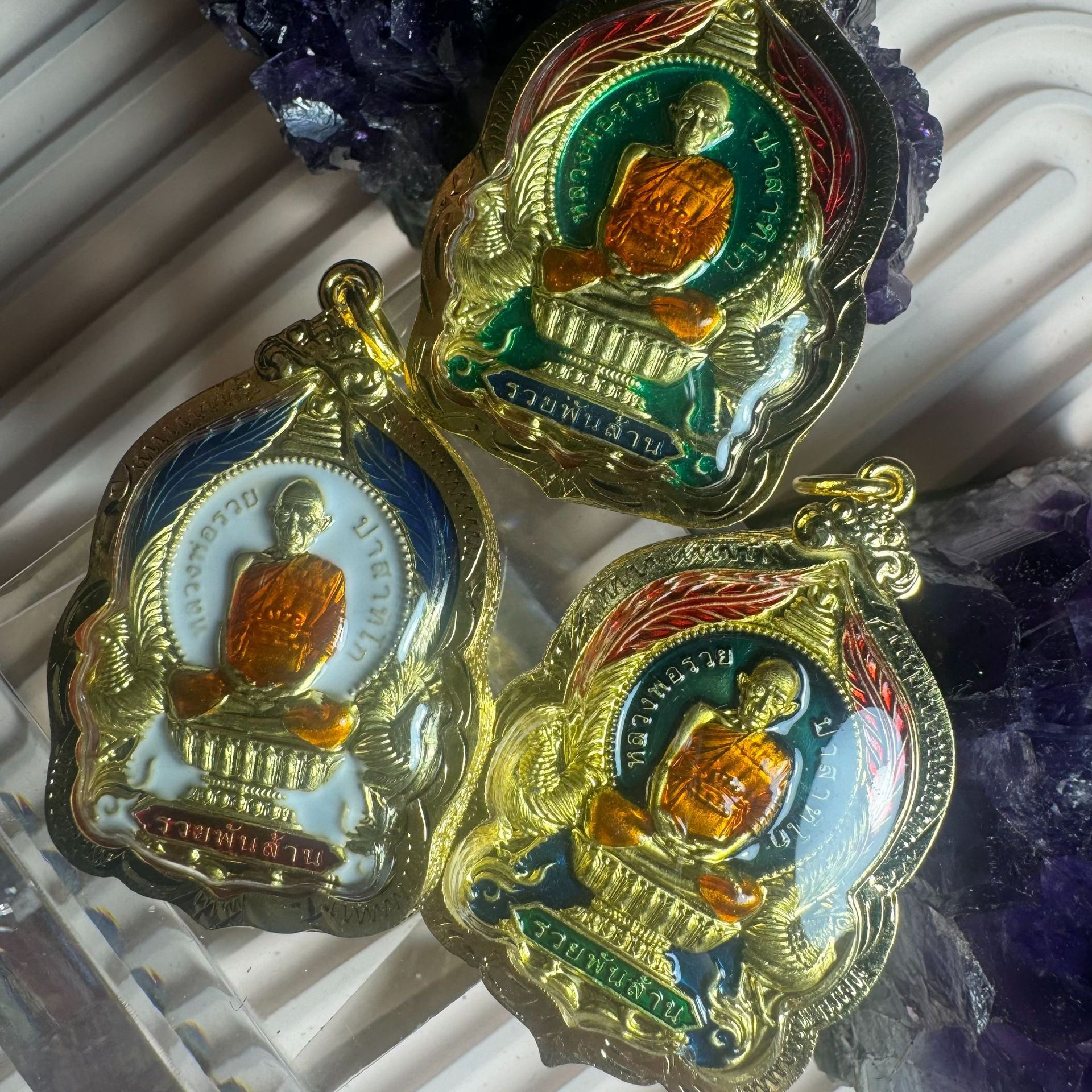 泰国佛牌·龙婆瑞自身佛·佛历2562年·十亿自身·原庙带回·真品