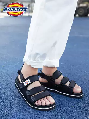 Dickies sandals men's 2021 new trend casual breathable wild thick-soled non-slip student beach shoes slippers