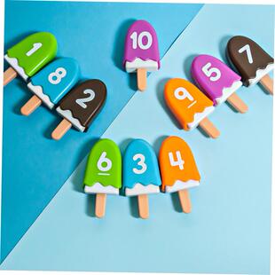 normi toy digit Learning Toys Ice Cream ABC number Matching