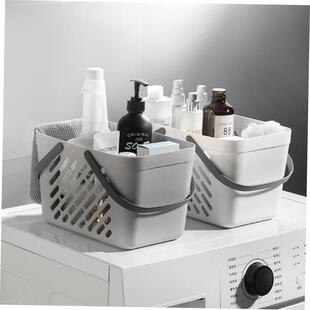 Portable Shower Caddy Basket Plastic Organizer Storage Tote