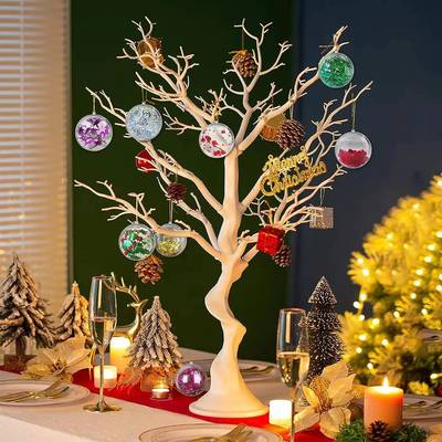 Hollow Balls Christmas Plastic Transparent Fillable Bauble
