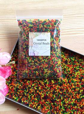 10000pcs/bag Crystal Sol Hydrogel Gel Orbz Water Beads Flo