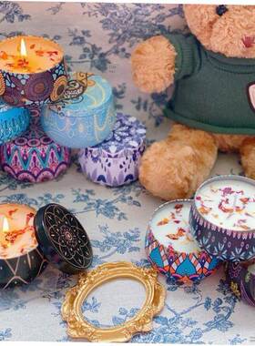 Smoklss Aromathrapy candls Birthday gift scntd candl