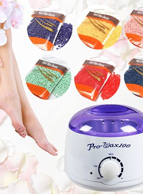 Hard Wax Beans Waxing Pellet Hair Removal / Wax Warmer Heate