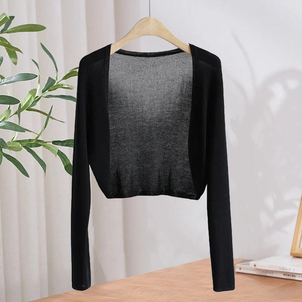Summer Sunscreen Cardigan For Women Thin Knitted Knitwears P