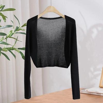 Summer Sunscreen Cardigan For Women Thin Knitted Knitwears P