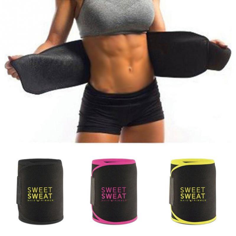 Waist Trimmer38092 Belt Weight Loss Sweat Band Wrap Fat Tumm