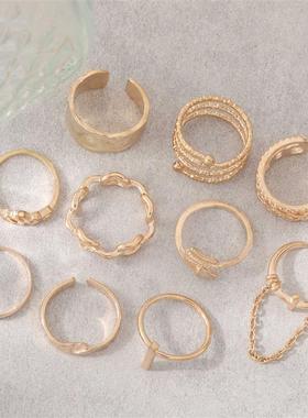 New combination hand jewelry European and American ring用品