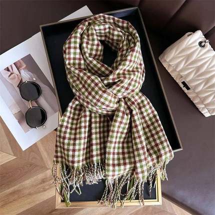 Cashmere Imitation Fashion Scarf Wraps Men Women Autumn Wint