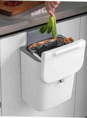 Rubbish Can Kitchen Toilet Trash with Press Lid Garbage Bin