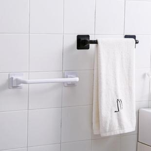 towel rack bathroom no hole drying wall hanging towel