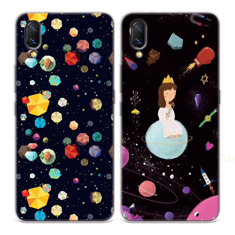 vivo个性nex手机壳z3i欧美Pro宇宙星空星球z1卡通x27公主v11i软胶在类目 3C数码配件, 手机配件, 手机保护套/壳中 - 来自Buy2taobao.com提供专业的淘宝代购服务